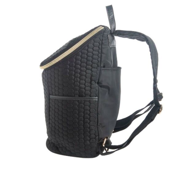 AIMEE KERSTENBERG BLACK QUILTED SARDINA BACKPACK - Picture 3 of 14